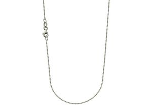 Zeeme Basic Collier 925/- Sterling Silber rhodiniert 45cm