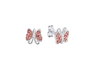 Zeeme for Kids Ohrringe 925 Sterling Silber Schmetterling