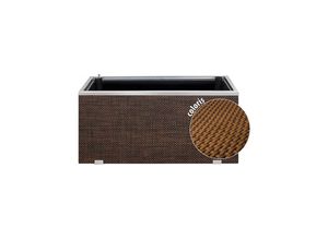 Dynamic24 Polyrattan Pflanzgefäß mit Selbstbewässerung