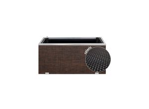 Dynamic24 Polyrattan Pflanzgefäß mit Selbstbewässerung