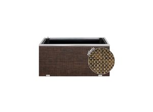 Dynamic24 Polyrattan Pflanzgefäß mit Selbstbewässerung