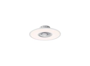 Leuchten Direkt LED Deckenventilator, Fernbedienung, dimmbar, 10 Stufen