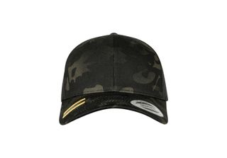 Flexfit 6606MC | Retro Trucker Multicam®, Chiusura A Strappo - Colore: Nero Mul…