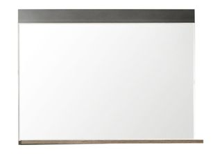 Specchio Irwin Grigio Decoro Matera, Decoro Old Wood.
