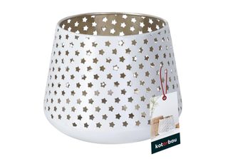 Kotarbau® Lanterna Stelle Metallo Bianco ⌀ 8 Cm Altezza 9 Cm Acciaio Traforato …