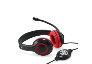 Conceptronic CHATSTARU2R Conceptronic Usb-Headset 2M Kabel USB2.0 Rot