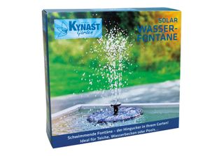 Fontana D'acqua Solare Da Giardino Kynast Con 3 Effetti