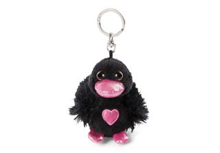 Nici Portachiavi Love Black Swan 8Cm, Verde