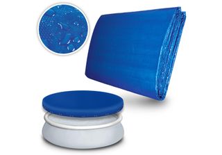 Tillvex Copertura Per Piscina Rotonda 366 Cm Montaggio Rapido Copertura Telonat…
