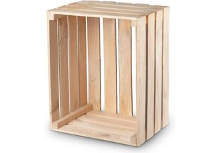 Pineea Cassa Di Legno Naturale 50X40X30Cm - Cassa Di Vino Cassa Di Frutta Cassa…