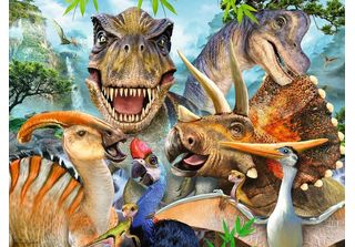 Prime 3D Puzzle Dinosauro Selfie 3D 100 Pezzi