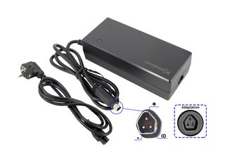 Caricabatterie Per Ebike 42V 2A Per Fischer Viator 4.1I, Viator 5.0I, Viator 6.…
