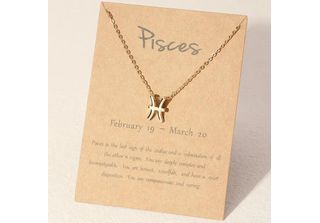 Collana Zodiac-Gold/Fish KP29824