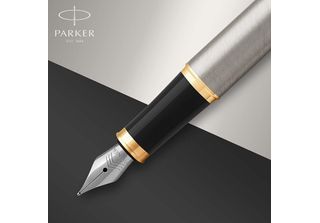 Parker 1931649 Parker FüLler Parker Im Brushed Metal F Blau