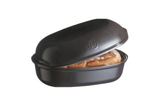 Emile Henry Artisan Brotform , Farbe:Fusain