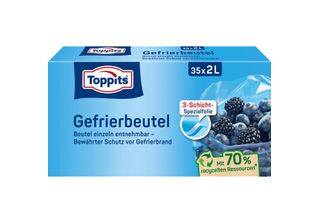 Toppits 2802887003 35 Toppits Gefrierbeutel 2,0 L