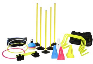 Set Di Allenamento Powershot Agility "Profi"" 101 Pezzi Senza Colore"