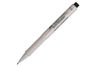 FABER-CASTELL Fodera In Pigmento Ecco Pigment 0,8 Mm Nero