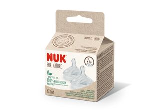 Nuk Sauger Nuk For Nature Gr. L 2Er Pack