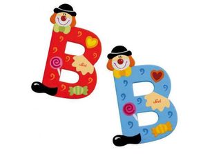Trudi Lettere Di Legno Clown : Lettera B Ordinamento Delle Lettere: Lettera B