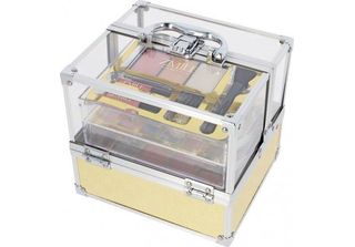 Zmile Cosmetics Glam Transparent Cosmetic Case Cosmetici Vegani Con Set Di Truc…