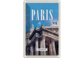 Vianmo Insegna Di Latta 30X20 Cm Paris France Grand Palais Frankreich
