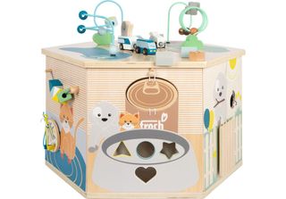 Cubo Delle Abilità Motorie Smallfoot Xxl Animali Domestici 11081, 8 Superfici D…