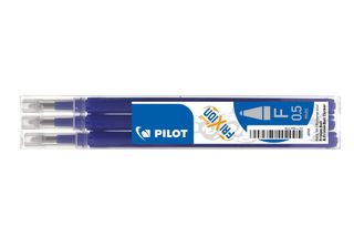 Pilot BLS-FR5-S3L Ricarica Roller Frixion BLS-FR5 - 0,3 Mm, Blu, Confezione Da 3