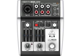 Behringer X302USB Audio Mixer 5 Channels