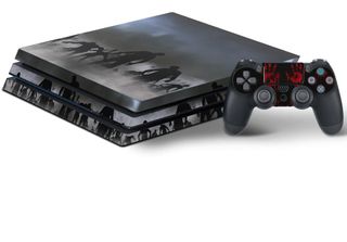Skin Con Design Zombie Per Console Sony PS4 Pro + Controller