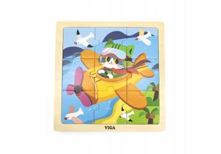 Viga 44632 Puzzle Con 9 Elementi - Samolot