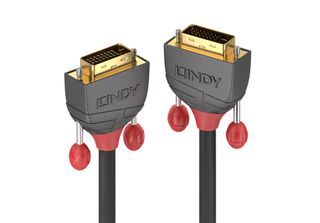 Lindy 15M DVI-D Dual Link Cable, Anthra Line