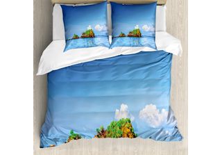 Abakuhaus Copripiumino Insel, Idylle Tropic Inseln, Antiacaro, Adatto A Chi Sof…