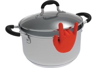 Winkee Rocks - Supporto Per Cucchiaio E Protezione Per Pentola Rock Hand