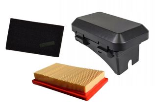 Scatola Filtro Aria + Filtro Per Motore Wolf, Bolens / 751-10412A, 751-10412B