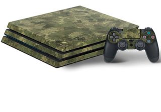 Design-Skin Camouflage Per Console + Controller Sony PS4 Pro