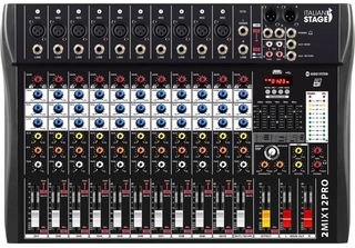 Italian Stage 2 MIX12 Pro Mixer Analogico