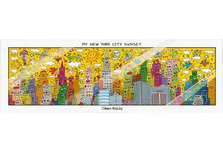 Goebel James Rizzi - My New York City Sunset...