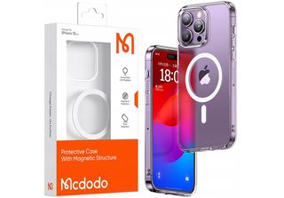 Mcdodo Magnetic Case Mcdodo For Iphone 15 (Clear)