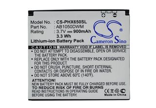 Techtek Batteria Compatibile Con [Philips] Xenium X510, Xenium X605, Xenium X65…