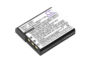 Techtek Batteria Compatibile Con [Sony] Cyber-Shot DSC-H/7B, Cyber-Shot DSC-H10…