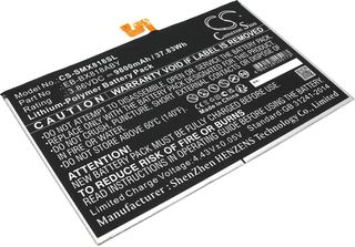 Techtek Batteria Compatibile Con [Samsung] SM-X810, SM-X810N, SM-X816, SM-X816B…