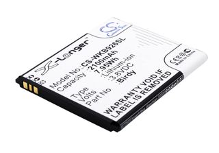 Techtek Batteria Compatibile Con [Wiko] 9261, Birdy, Birdy 4G, Per [Ngm] Birdy …