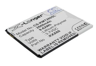 Techtek Batteria Compatibile Con [Kazam] Trooper 2 X6.0, Trooper 6.0, Trooper2 …