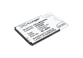 Techtek Batteria Compatibile Con [Lg] AS330, AS375, Escape 3, Escape 3 4G, Esca…