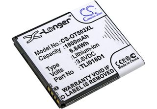 Techtek Batteria Compatibile Con [Alcatel] One Touch Link Y858, One Touch Link …