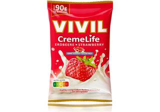 Vivil® 4740 Vivil® Creme Life Erdbeere Bonbons 90,0 G