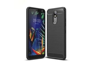 Custodia Ipaky Carbon Per Huawei Mate 10 Lite - Nero KP19684