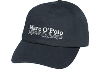 Marc O'polo Cap Woven Cotone Cap Dark Navy Blu Scuro