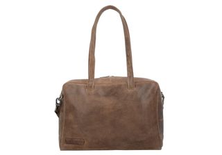 Plevier Simplicity Cartella In Pelle 37 Cm Scomparto Per Laptop